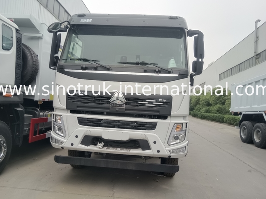 SINOTRUK HOWO 380HP camión de descarga de volante 12 ruedas LHD 31 toneladas 20-30CBM V7-X Cabina