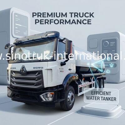HOWO 300HP 10CBM 4x2 camión de succión de aguas residuales: gran potencia, limpieza de precisión y eficiencia sin igual