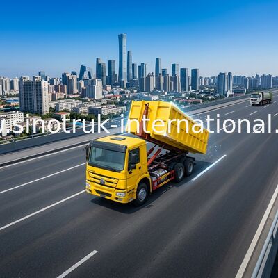 El sistema de control hidráulico automatizó el camión 6X4 LHD Euro2 de la recolección de basura