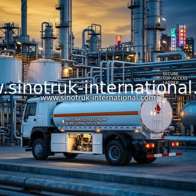 Depósito de gasolina del camión de SINOTRUK Howo semi 4x2 Lhd Euro2 290hp