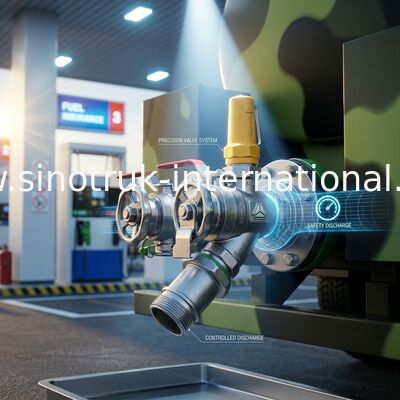 Camión de petrolero de gasolina y aceite militar de LHD 6X6 16 - 25 capacidad del euro 2 336 HP de CBM alta