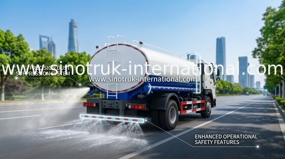 HOWO SINOTRUK Camión del tanque de agua 300HP Azul