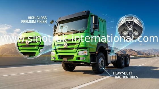 Vehículo del camión del verde del chasis SINOTRUK HOWO ZZ1257N4341W del camión del cargo de Dropside