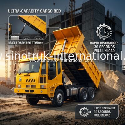 Transporte versátil y resistente con dimensiones de caja de carga 5800*3200*1800mm y cabina de camión HW7D