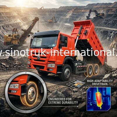 Sinotruk Howo tirador camión de descarga Weichai 380hp 10 ruedas 6 × 4 Lhd 20CBM
