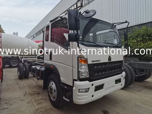 Chasis de camión de carga con volante a la izquierda HOWO 140HP con capacidad de carga de 8-12 toneladas