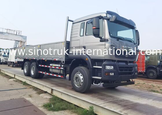 Camión pesado de 371 CV con accionamiento LHD o RHD adecuado para el transporte de materiales de construcción y el transporte a granel