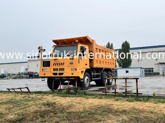6×4 Tipper de minería 90Ton 430HP LHD SINOTRUK HOWO para la industria minera