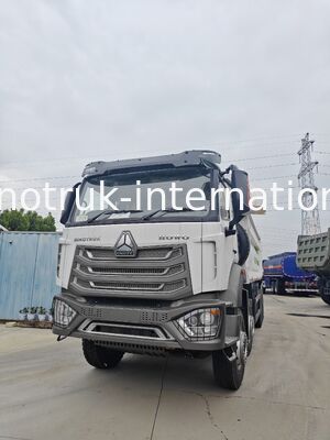 HOWO 8X4 380HP NX camión de descarga con tapa de lonas RHD