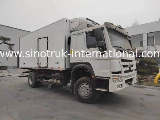 HOWO 4X2 camión refrigerado ligero, 120 CV, equipado con unidad de refrigeración Thermo King
