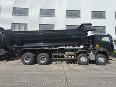 Nueva explotación minera Tipper Dump Truck de 20-50Tons 8 x 4 de Howo negro 400Hp del euro 2