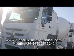 Alta potencia de 400 CV Bajo consumo de combustible HOWO camión mezclador 6-12CBM LHD 6×4 10 ruedas