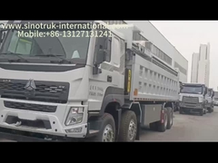 Camión con tirador SINOTRUK HOWO 380HP 12 ruedas LHD 31 toneladas 20-30CBM V7-X cabina