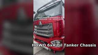 Acarreo eficiente del camión 371HP del tanque de aceite de SINOTRUK HOWO 6x4